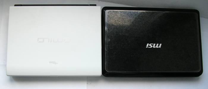 Fujitsu Amilo Mini Ui 3520 и MSI Wind U90