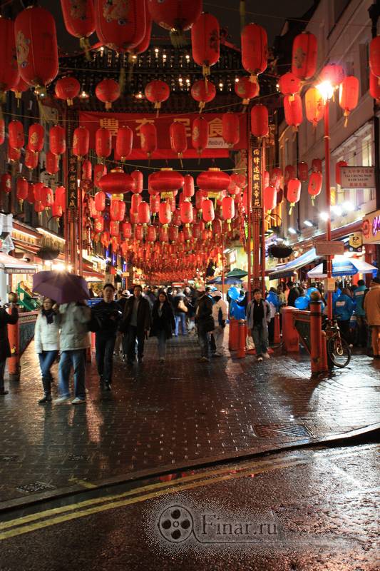 Chinatown newyear in London